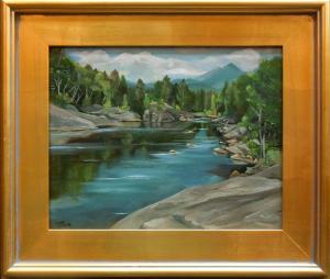 Experiences and thoughts of painting in the White Mountains of New Hampshire